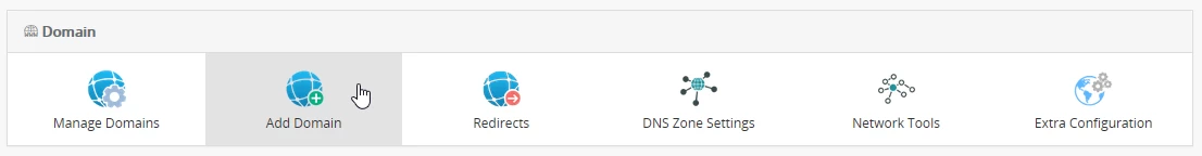 Legg til domene webuzo-panel