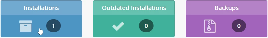 Installation Softaculous