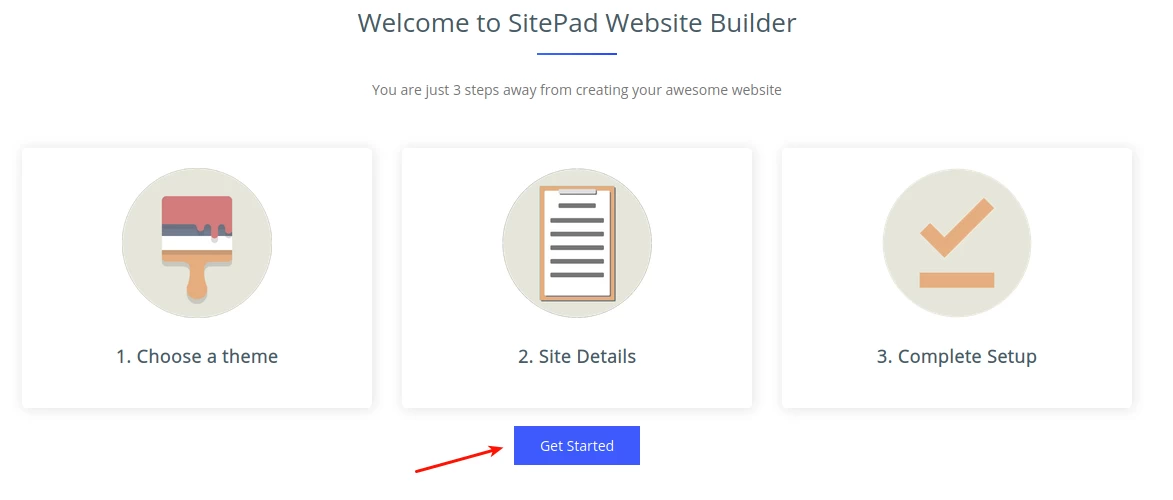 Initiering av opprettingsprosessen