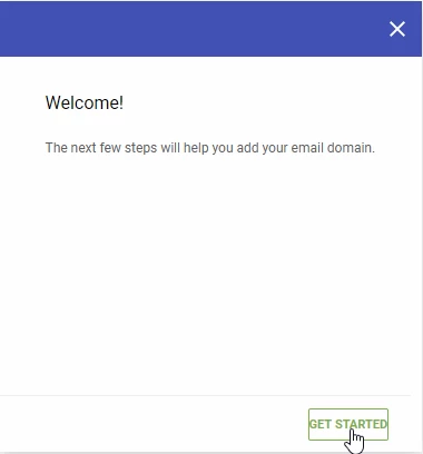 Pași adăugare domeniu