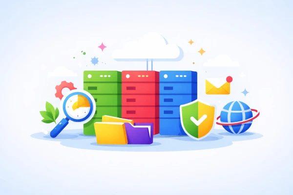 Omorganisering av Delt Hosting